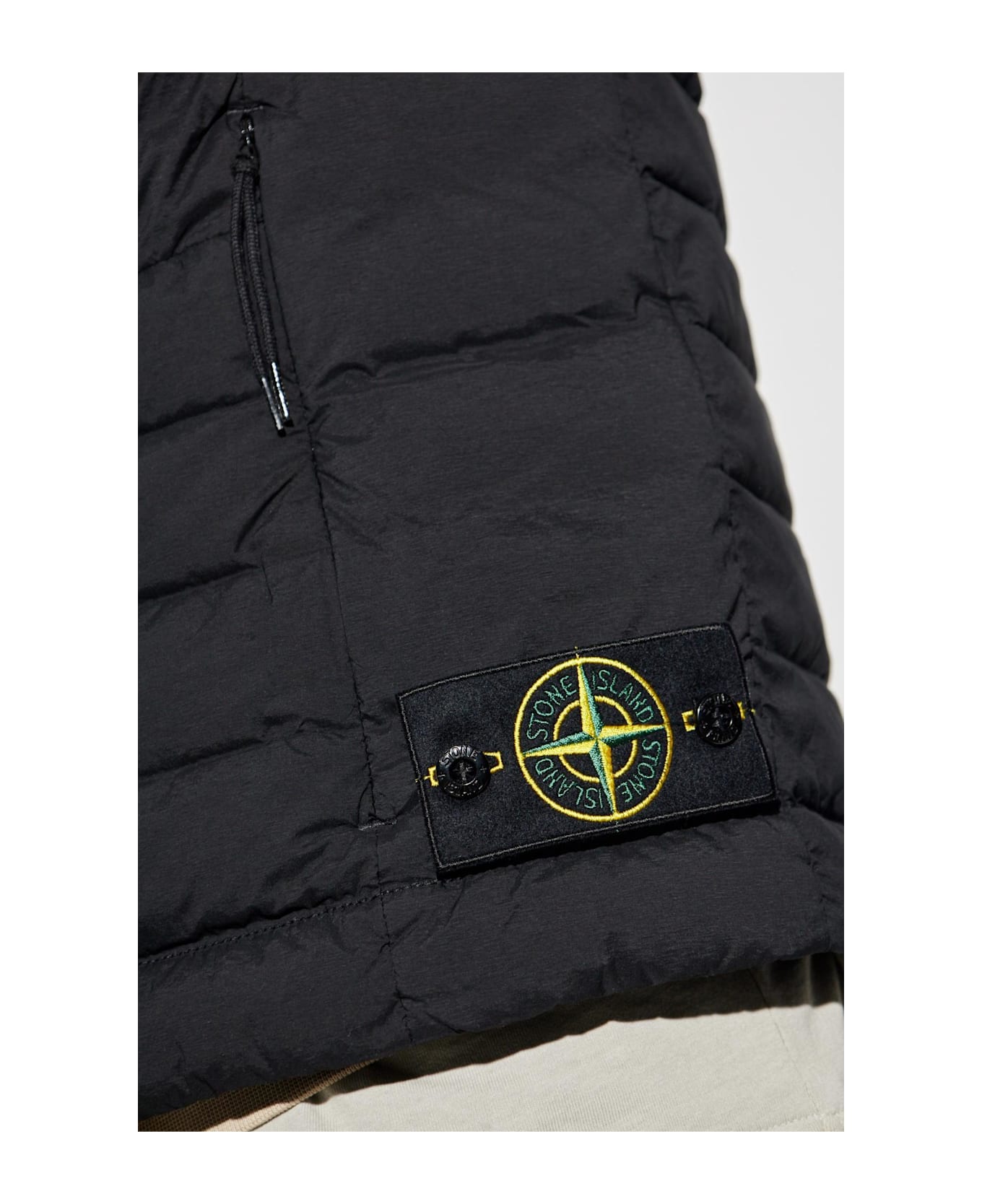 Stone Island Puffer Vest - BLACK