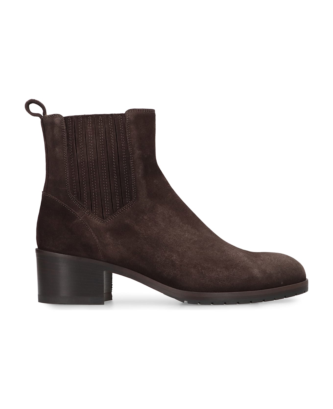 Doucal
s Suede Ankle Boots - brown