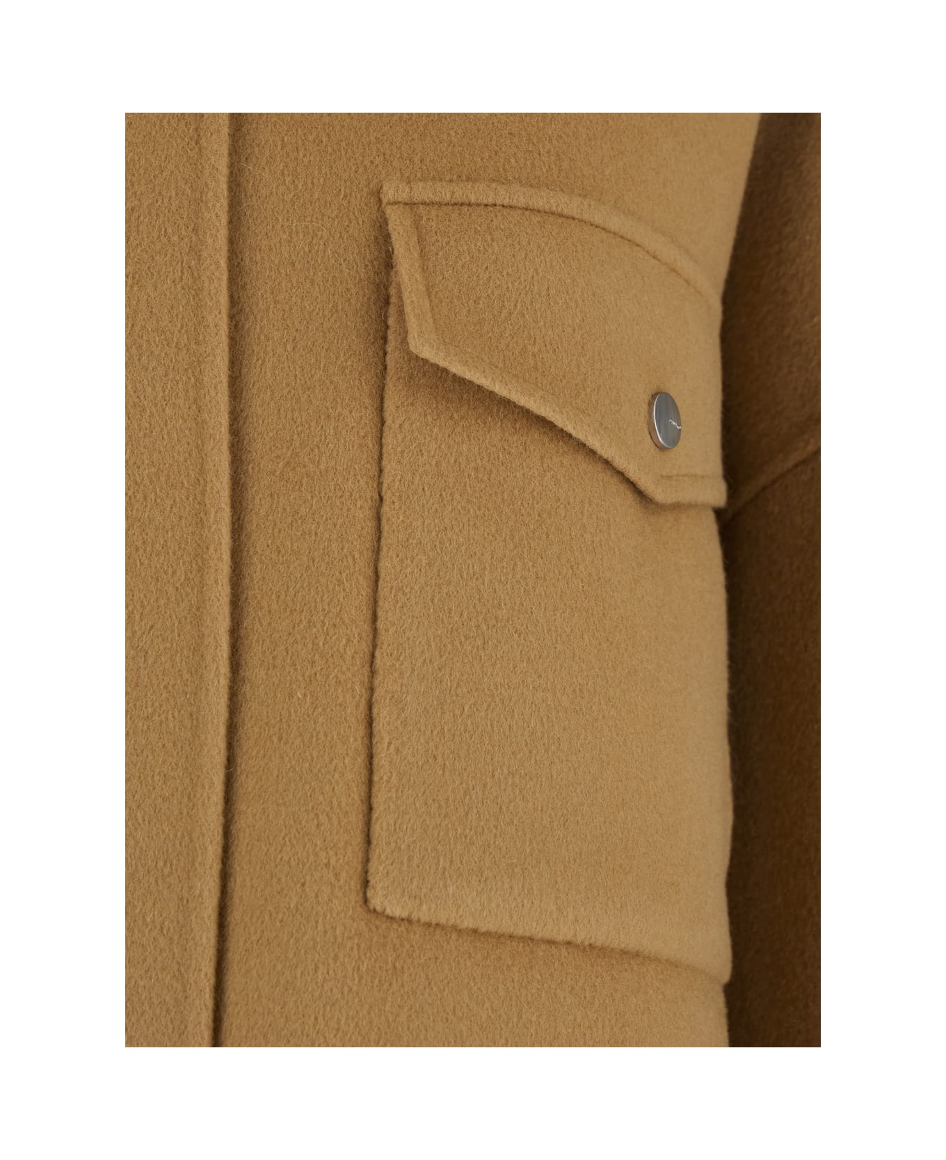 Pinko Wool Blend Jacket - Beige