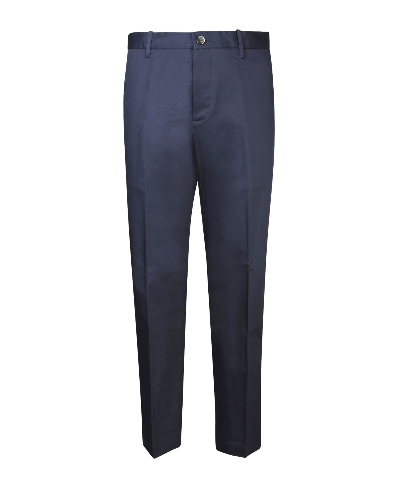 Nine in the Morning Blue Tailored Trousers - Blue