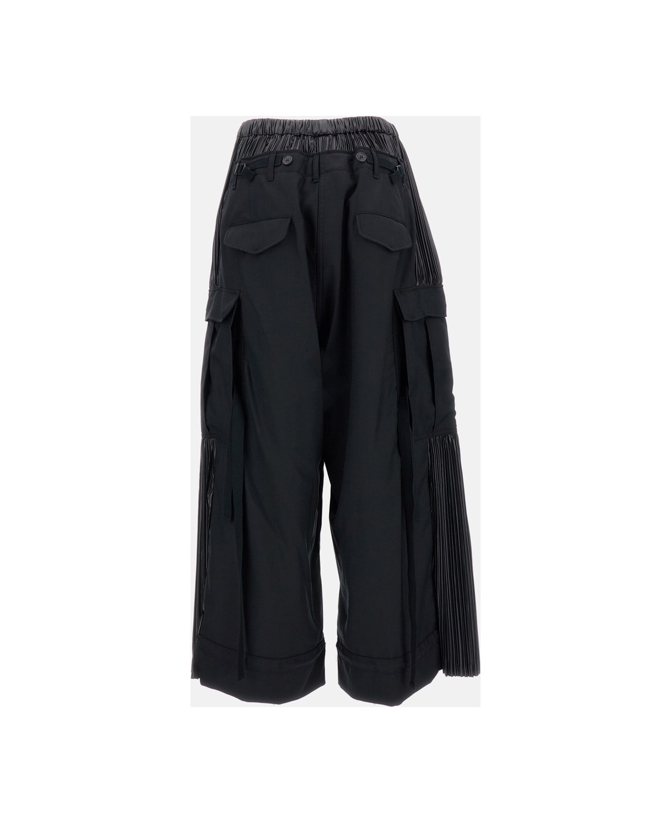 Junya Watanabe Cargo Baggy Trousers - Black