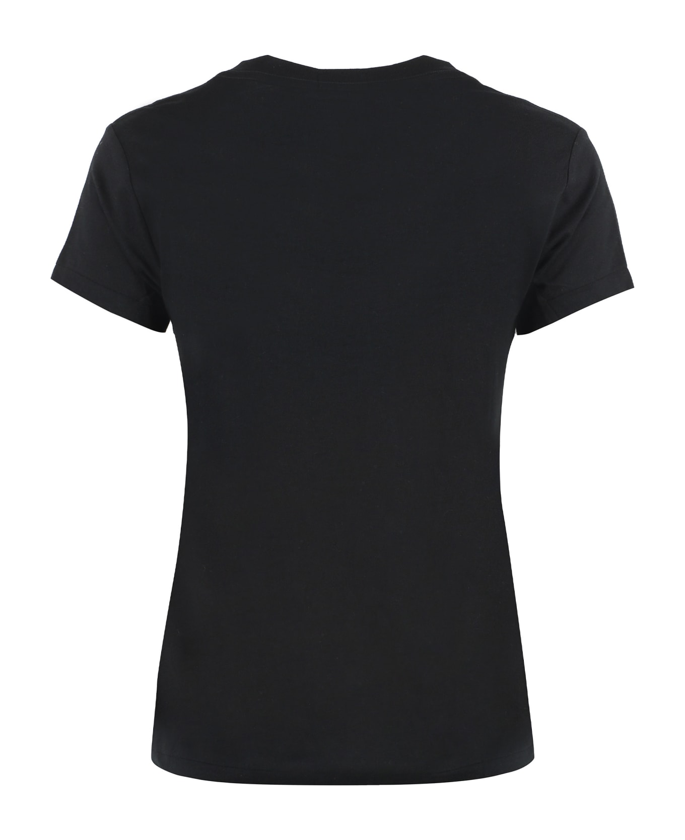 Polo Ralph Lauren Logo Cotton T-shirt - black