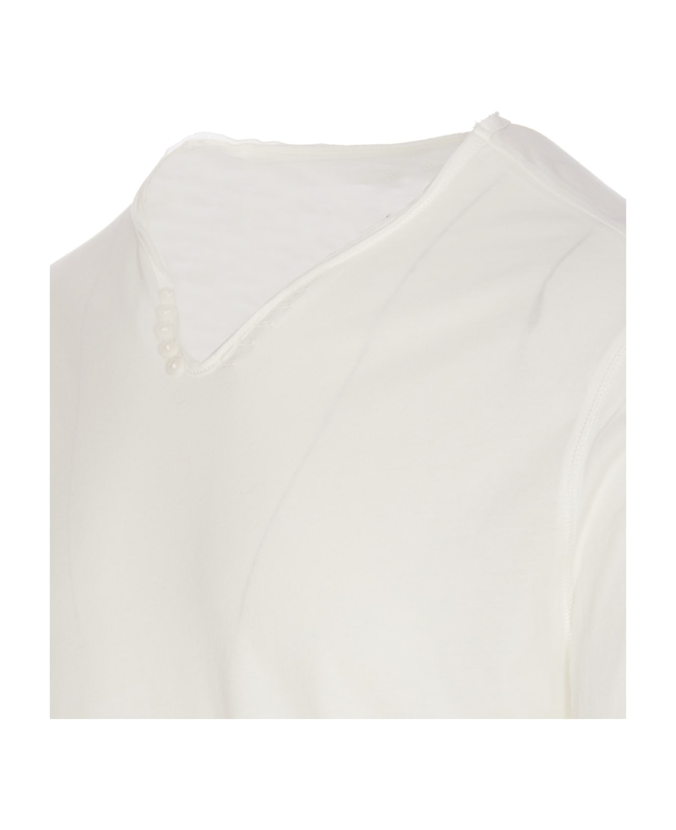 Zadig & Voltaire Monastir Longsleeves T-shirt - White