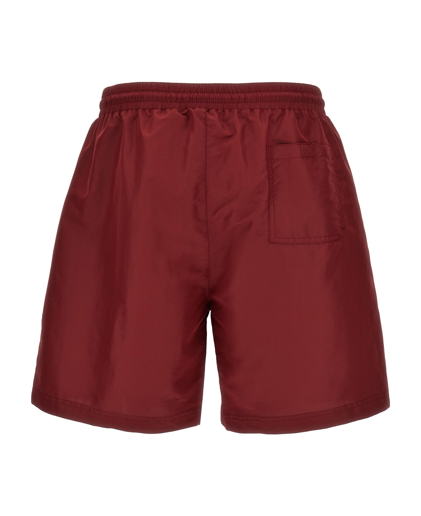 Brunello Cucinelli Drawstring Swim Shorts - Red 水着