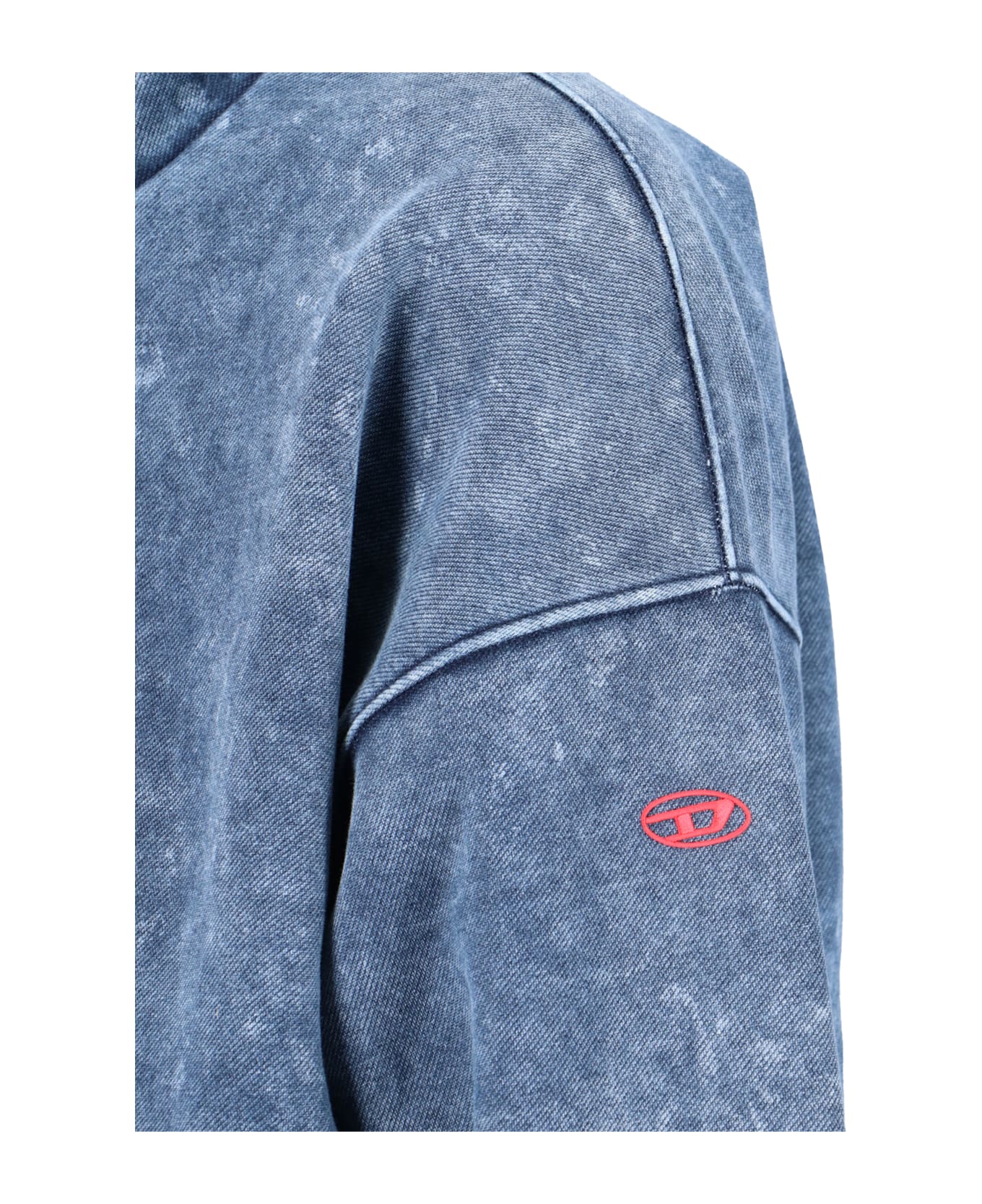 Diesel 's-batel' Turtleneck Sweatshirt - Blue