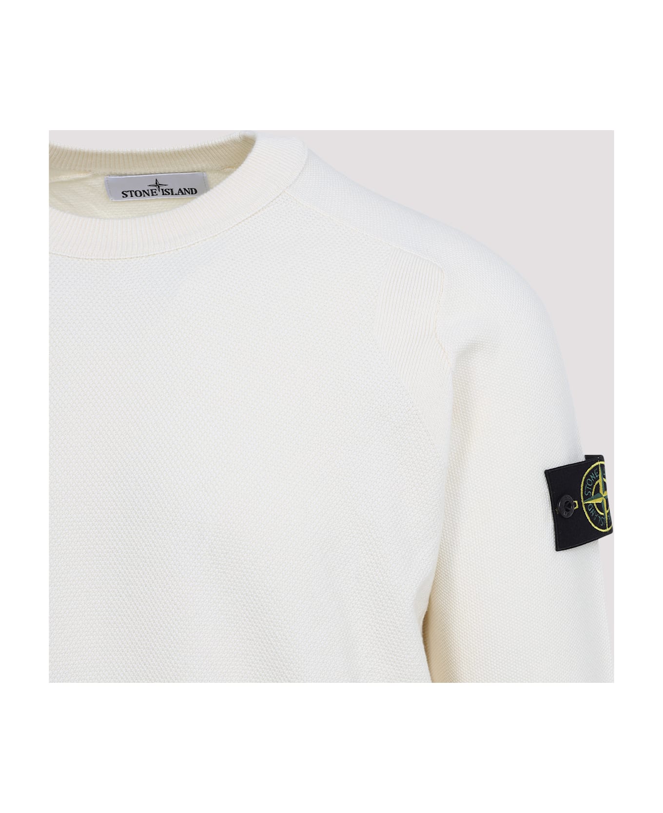Stone Island Crew Neck - Ivory