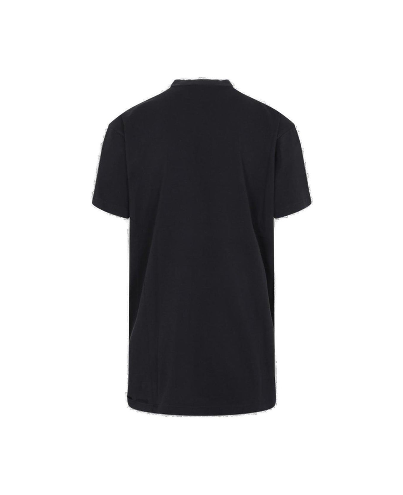 Balenciaga Optical Oversized T-shirt - Black