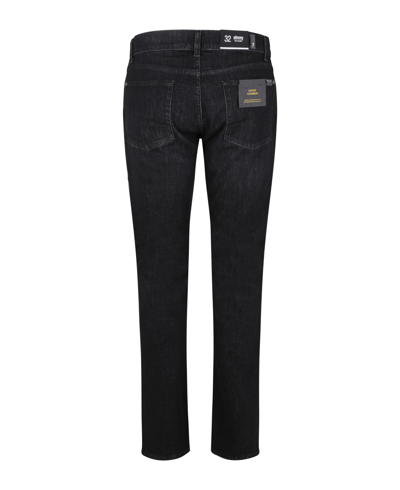 7 For All Mankind Slimmy Jeans - Black