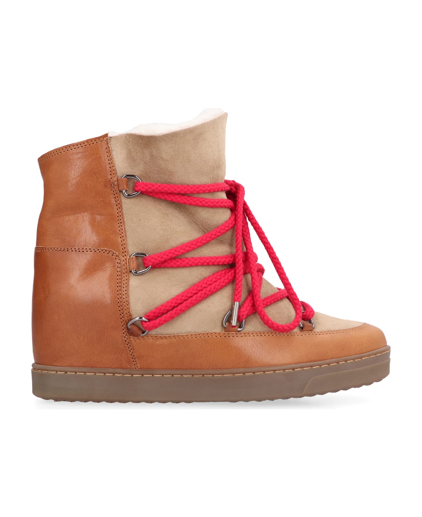 Isabel Marant Nowles Hiking Boots - Camel