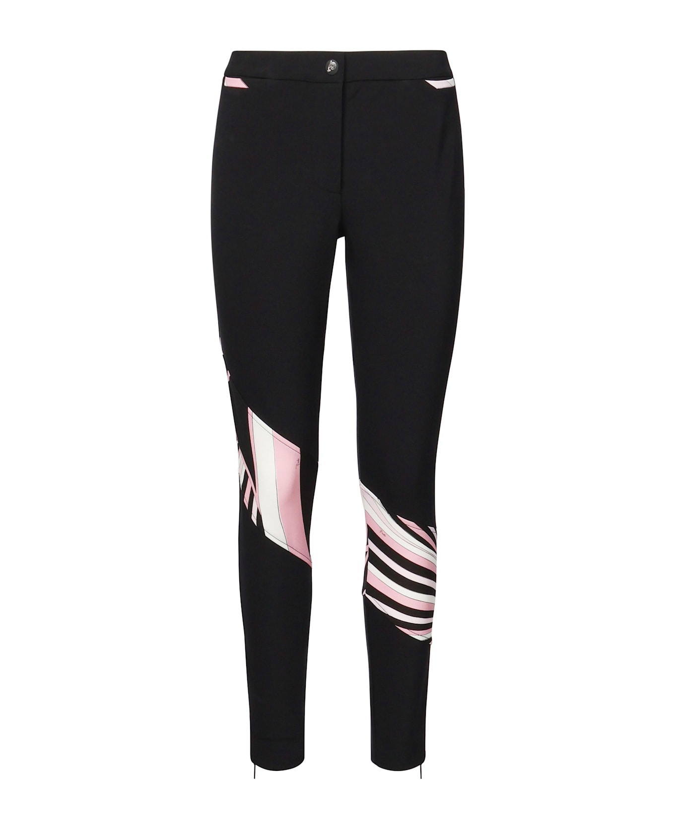 Pucci Pants With Iride Inserts - Black