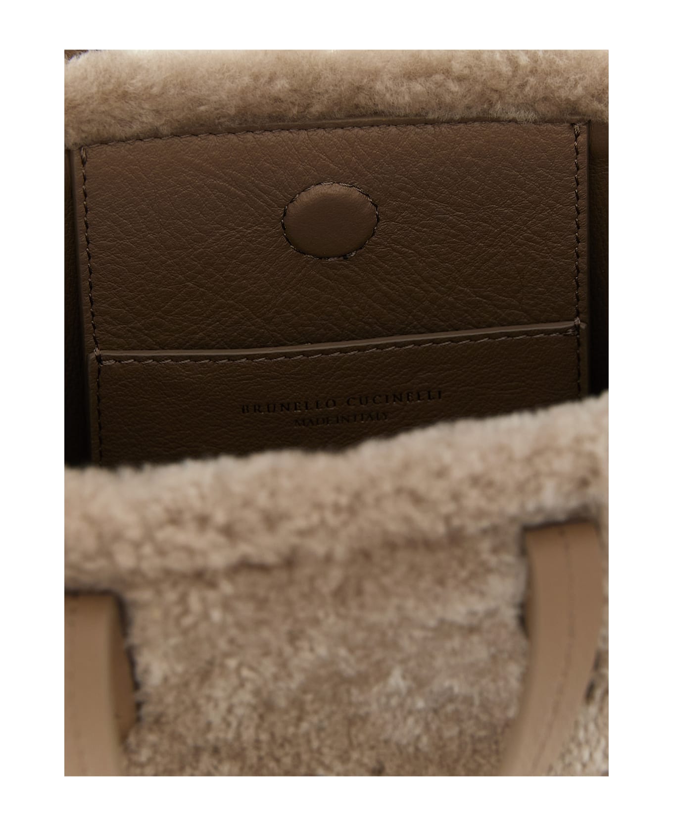 Brunello Cucinelli 
bc Duo
 Mini Handbag - Gray