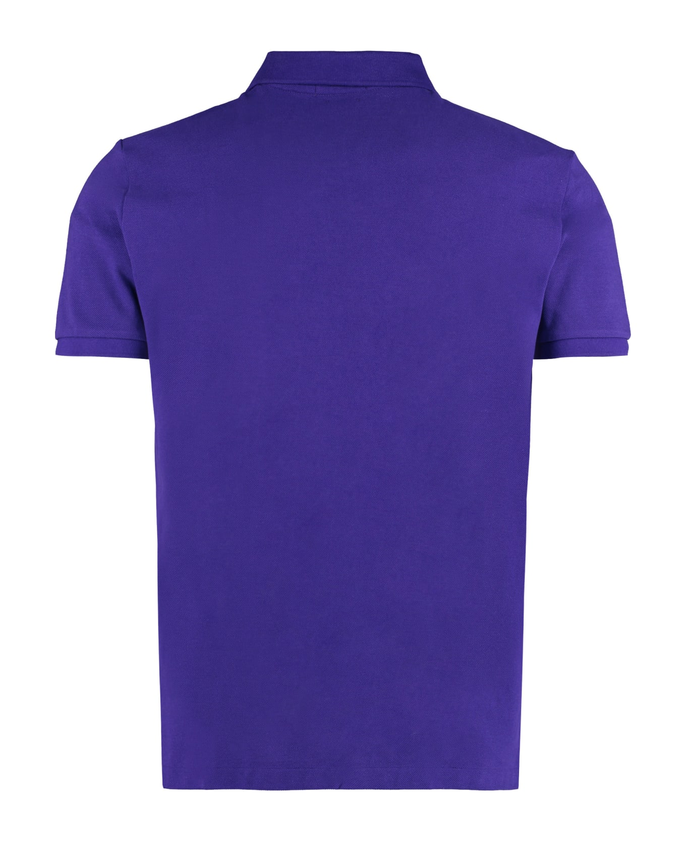 Ralph Lauren Short Sleeve Cotton Polo Shirt - CHALET PURPLE/C5229