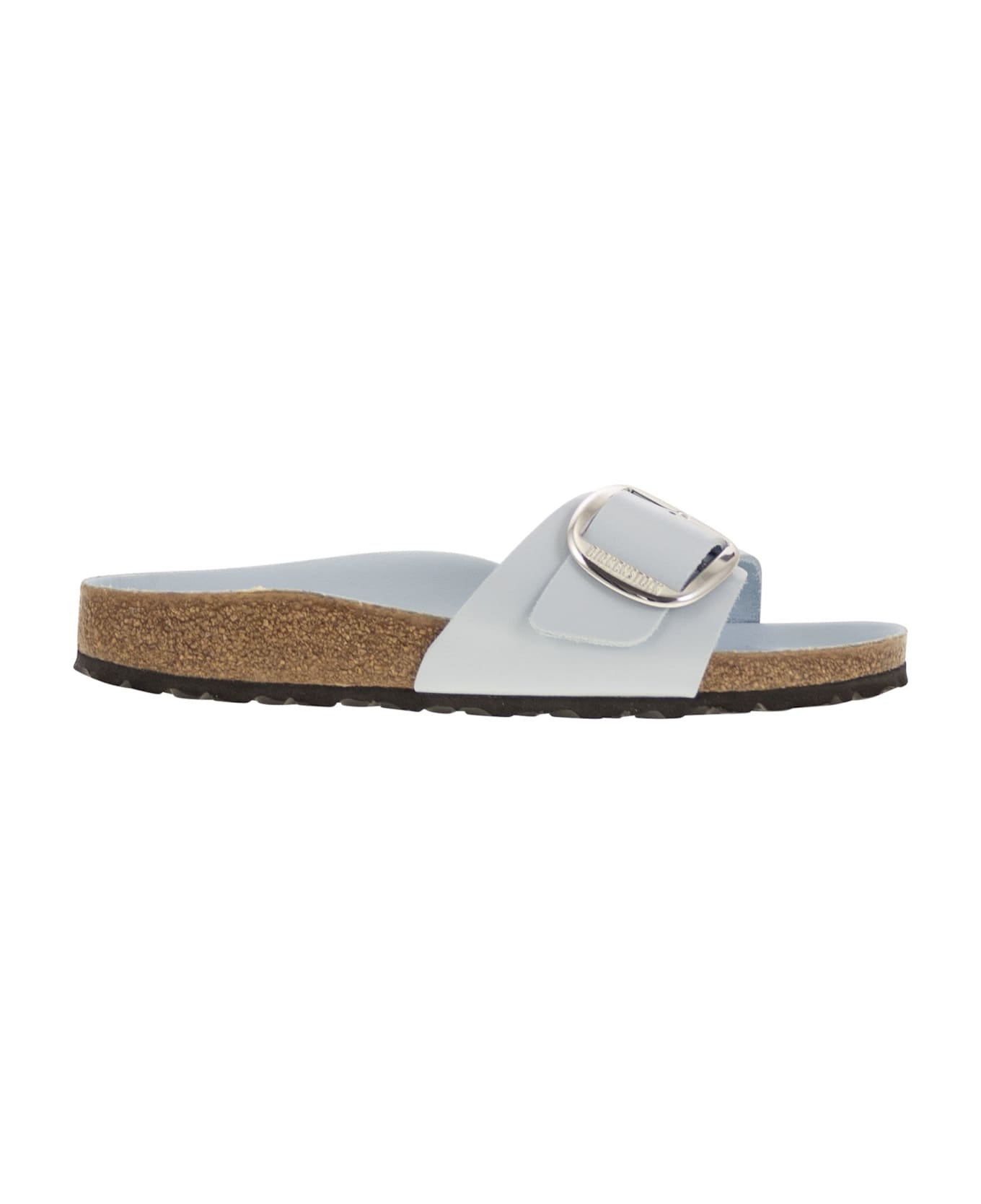 Birkenstock Madrid Big Buckle - Flat Sandal - BLUE