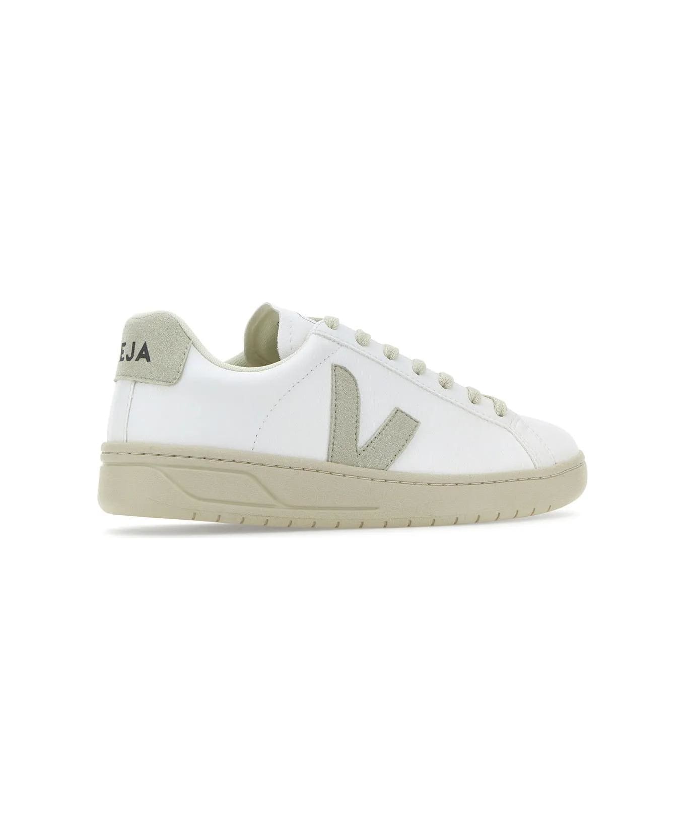 Veja White Synthetic Leather Urca Sneakers - WHITE_NATURAL