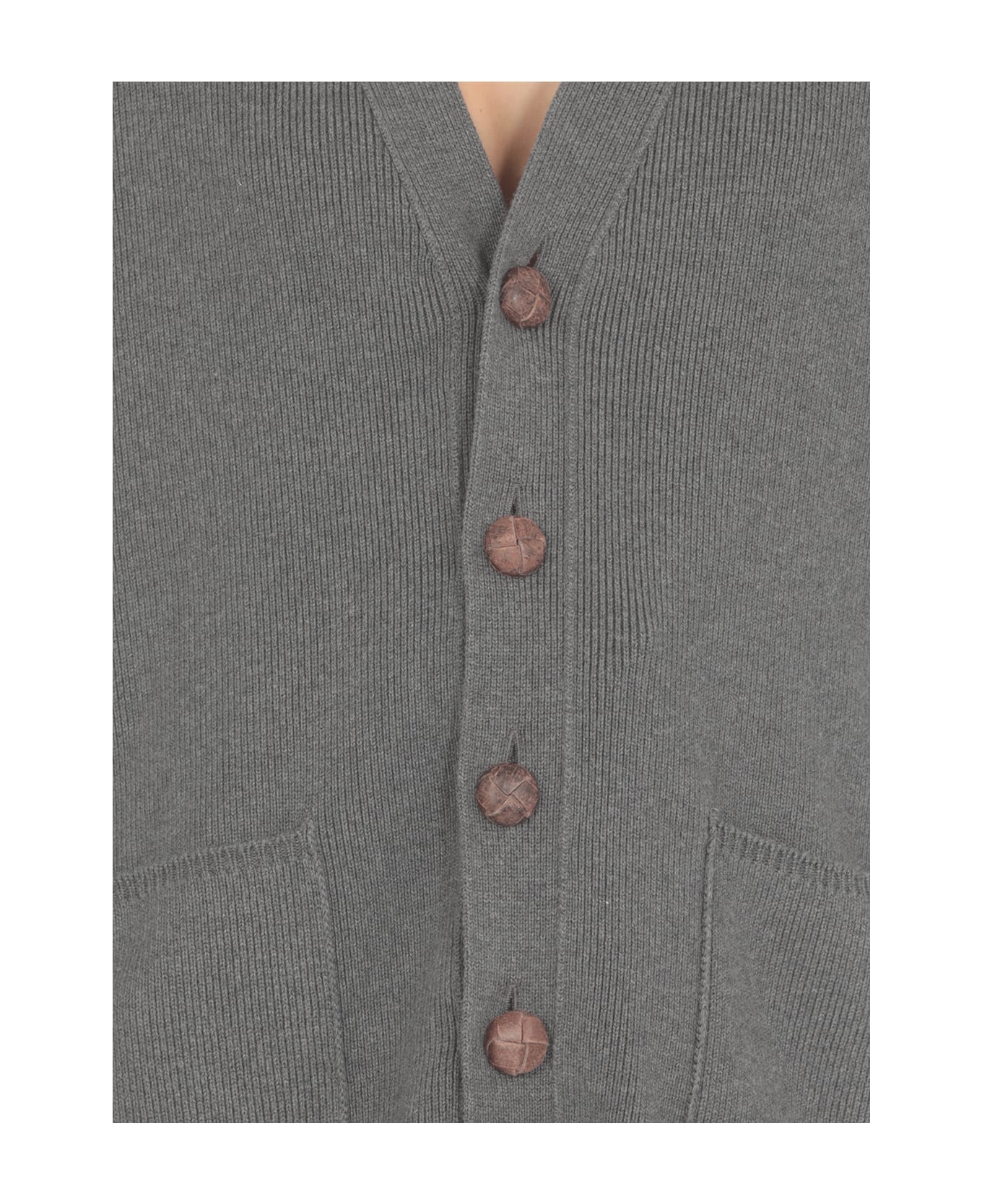Golden Goose Darnelle Basic Cardigan - Grey