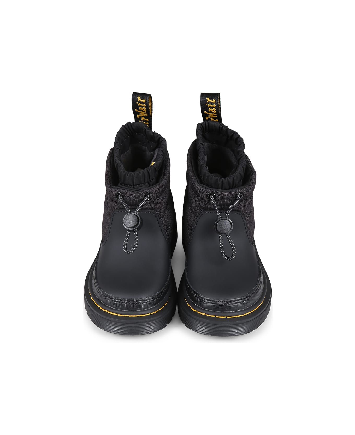 Dr. Martens Black Boots For Kids - Black