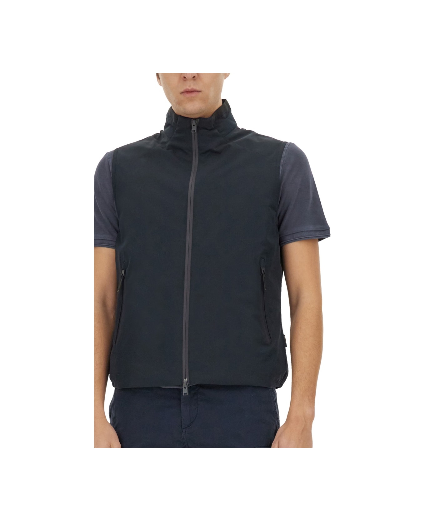 Woolrich Waterproof Vest - BLUE