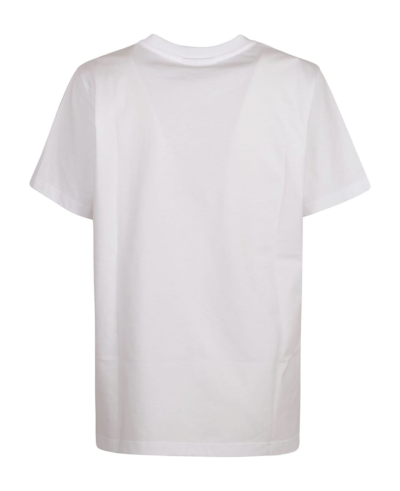 Ganni Banana T-shirt - Bright White Tシャツ