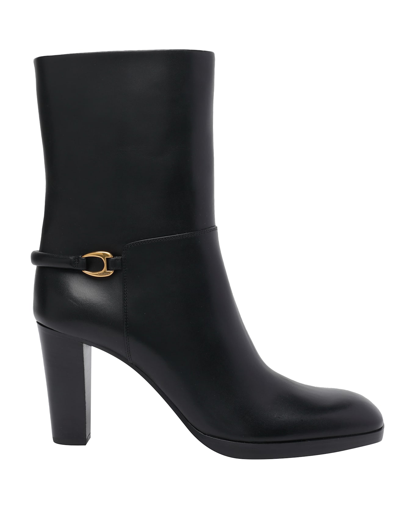Saint Laurent Pump Booties - Black
