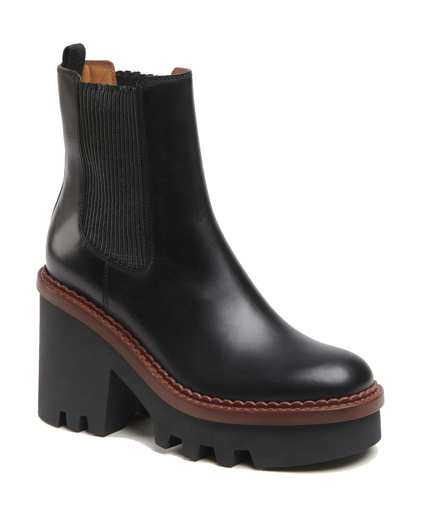 See by Chloé Owena Ankle Boots - Black