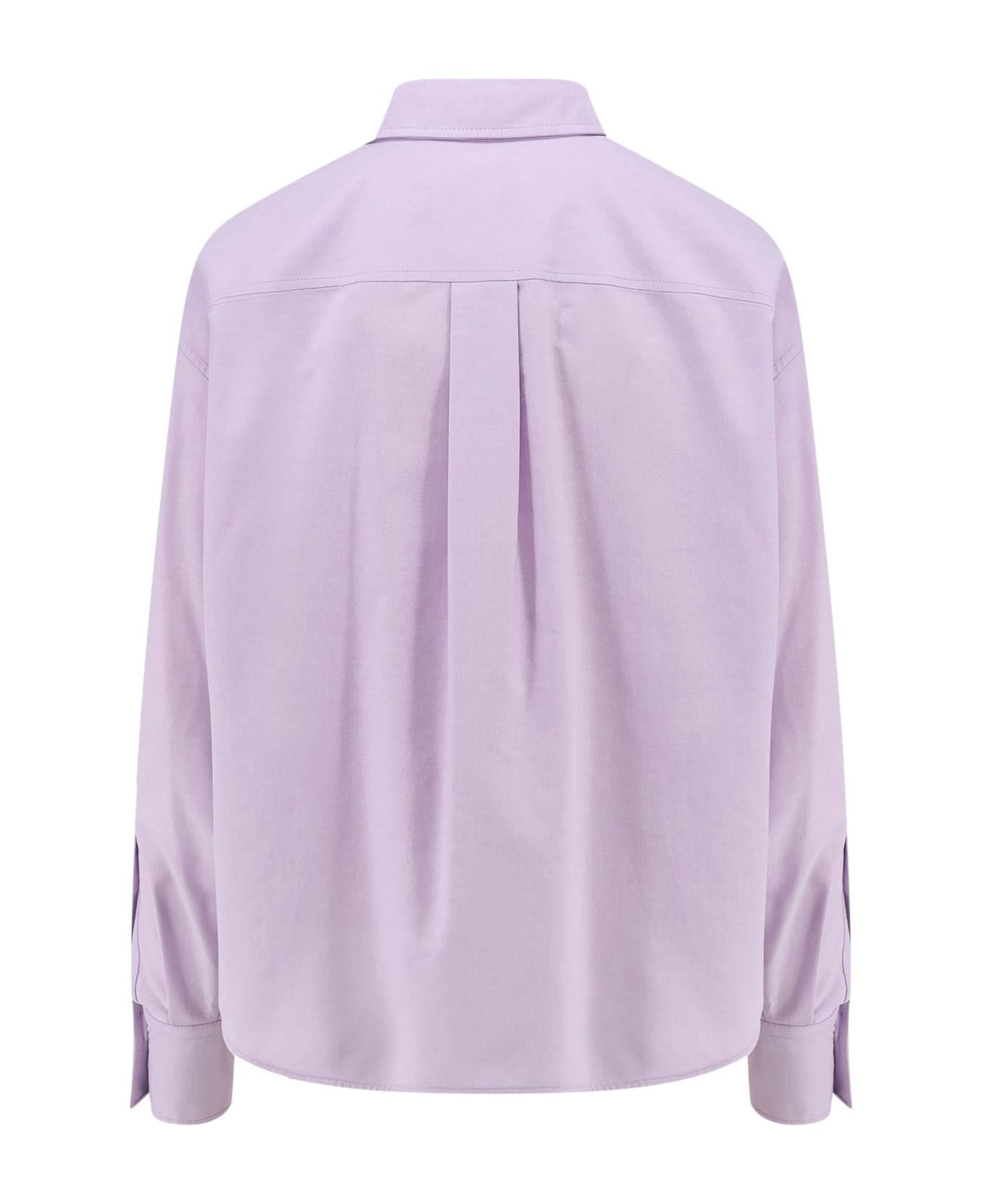 Brunello Cucinelli Lilac Cotton Shirt - Pink