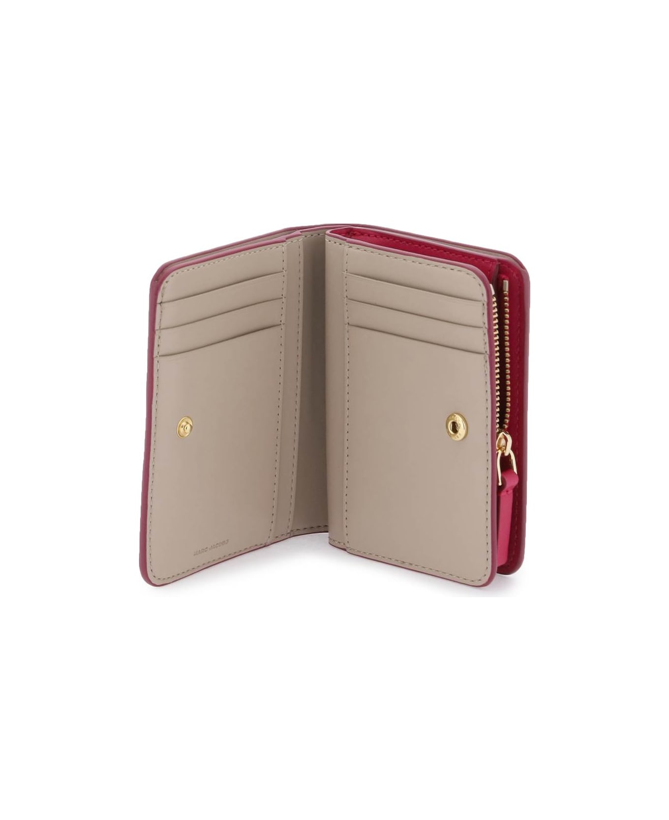 Marc Jacobs The J Marc Mini Compact Wallet - Lipstick pink