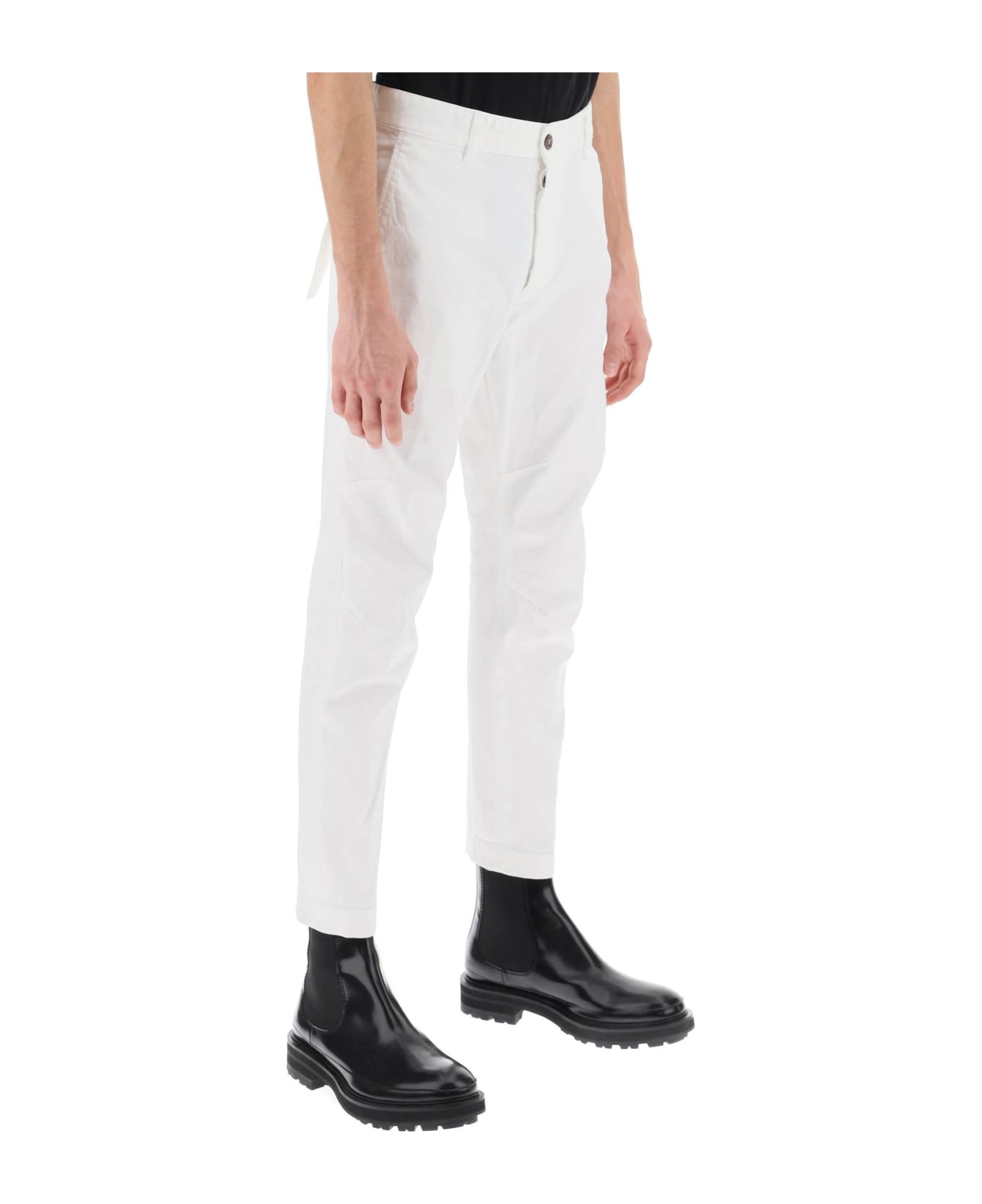 Dsquared2 Sexy Chino Pants - WHITE (White)