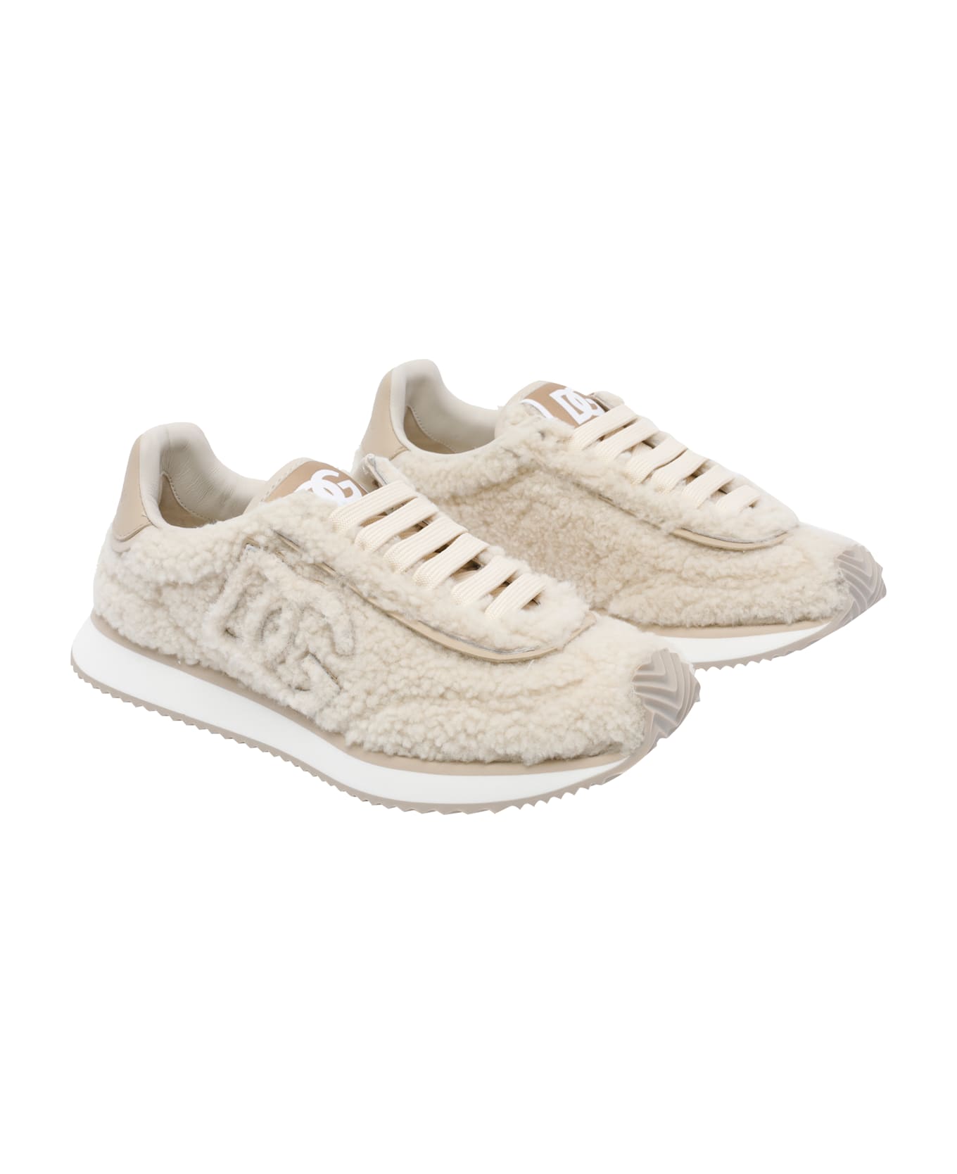 Dolce 
Gabbana Dg Cushion Sneakers - White