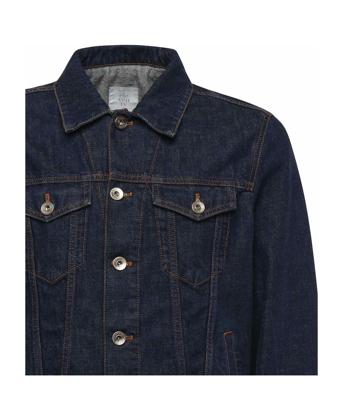 Eleventy Denim Jacket - Blue