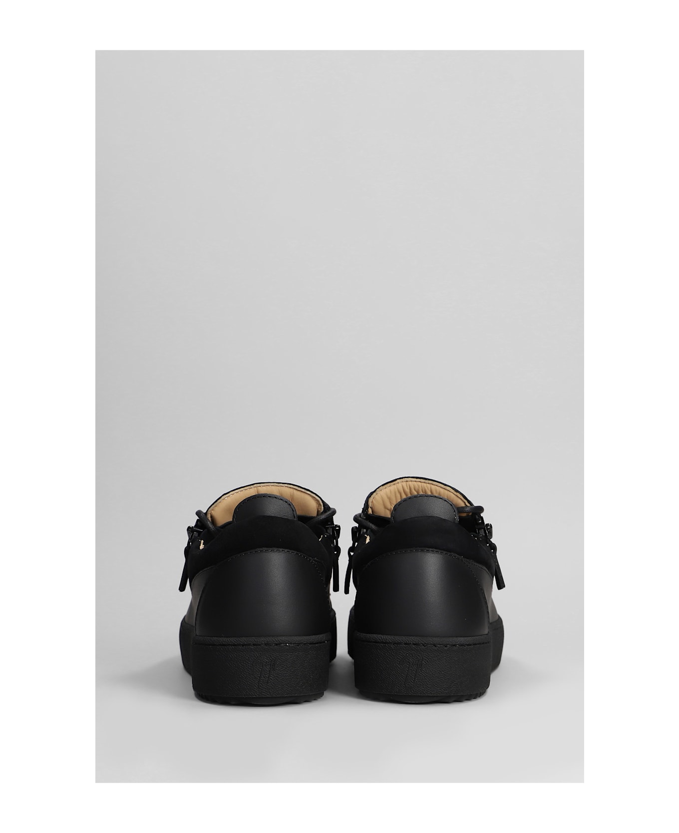 Giuseppe Zanotti Gz94 Sneakers In Black Suede - black