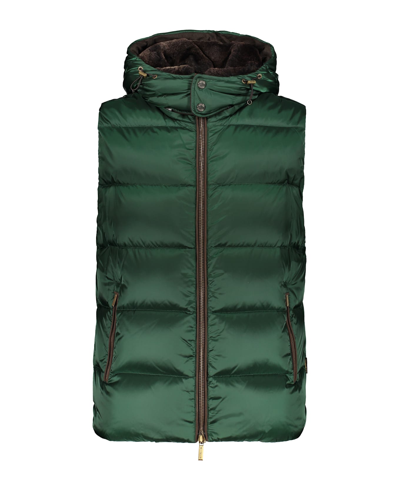 Moorer Casciano Hooded Down Jacket - green