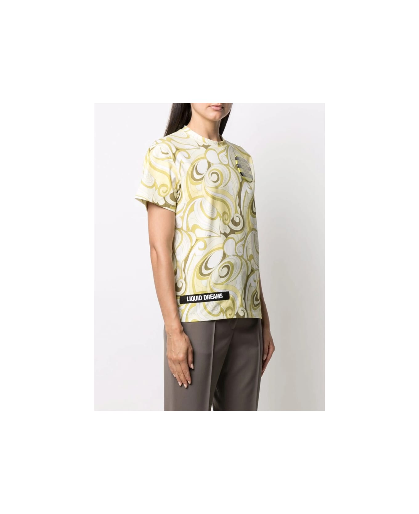 Raf Simons T-shirt - YELLOW/GREEN