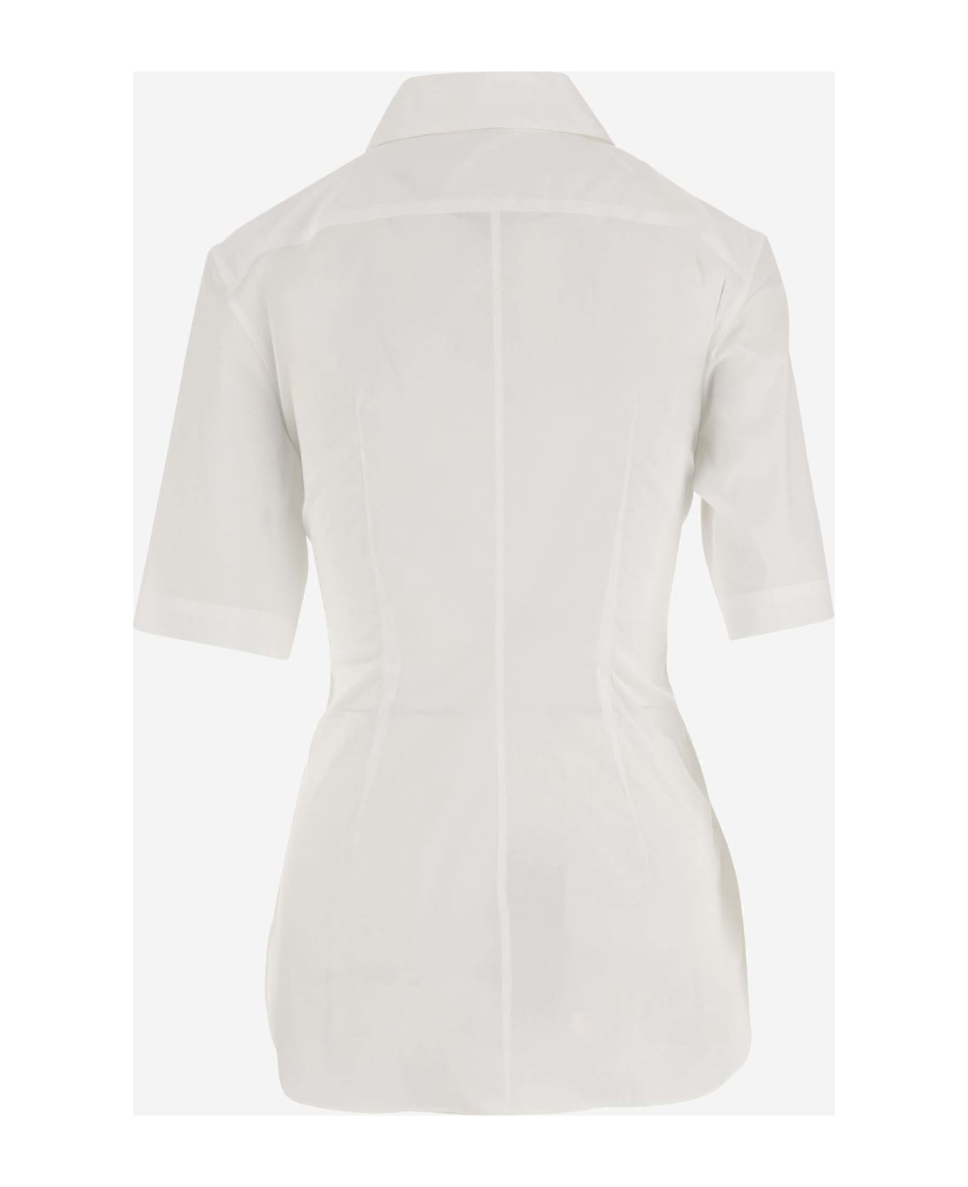 Aspesi Cotton-blend Shirt - White