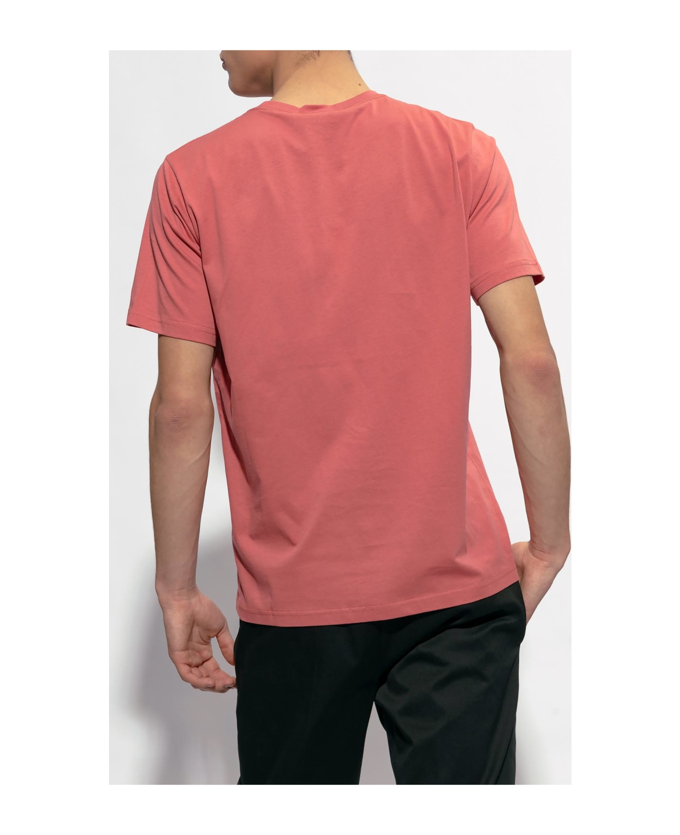 PS by Paul Smith Ps Paul Smith T-shirt With Logo Patch - Red シャツ