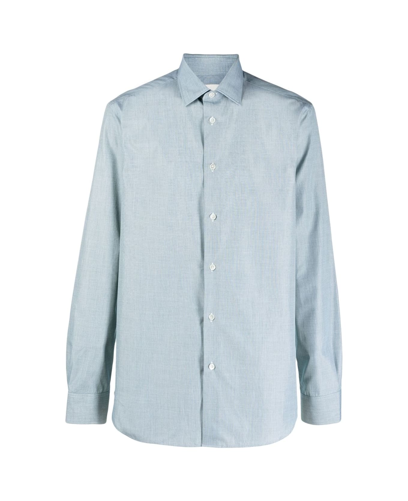 Paul Smith Mens Tailored Fit Shirt - Greens シャツ