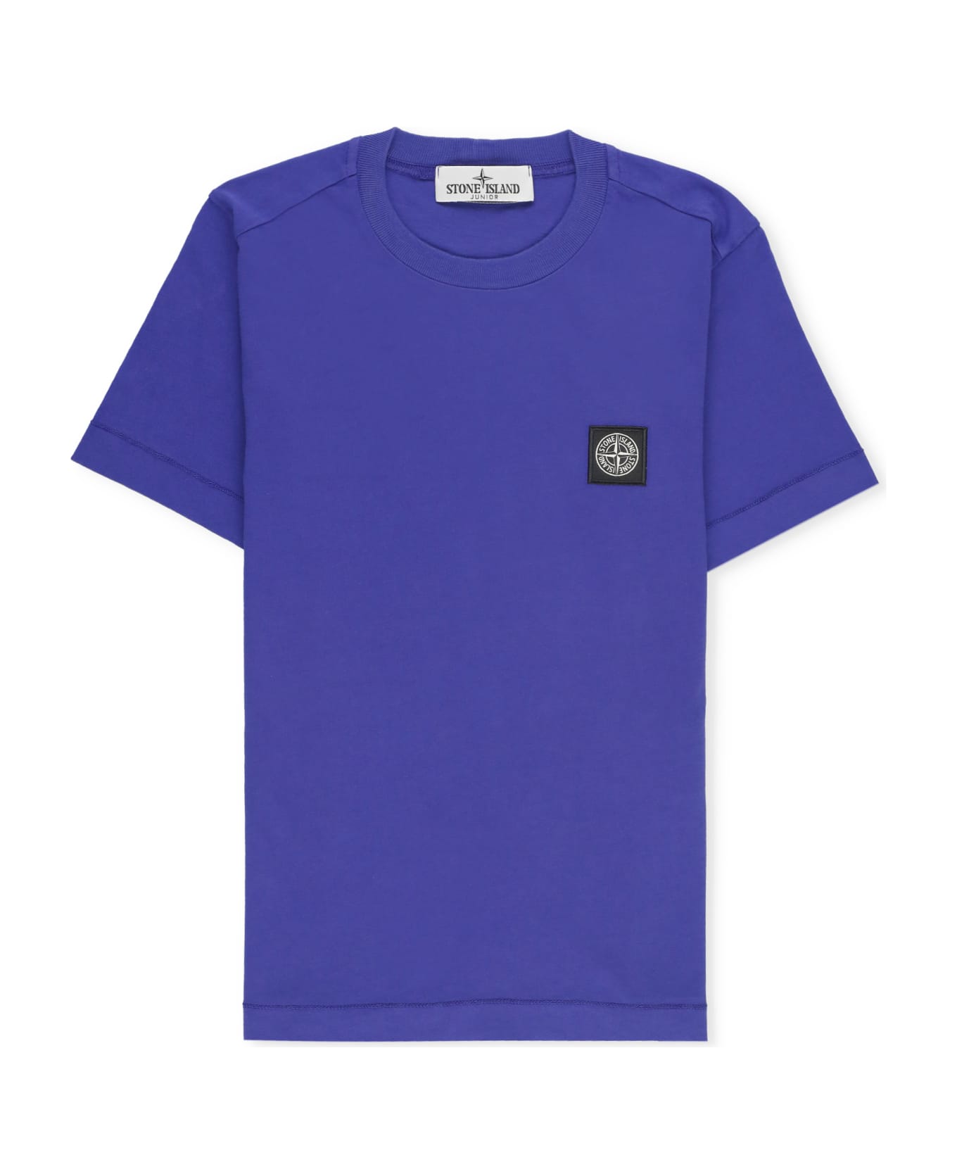 Stone Island Cotton T-shirt - Blue Tシャツ＆ポロシャツ
