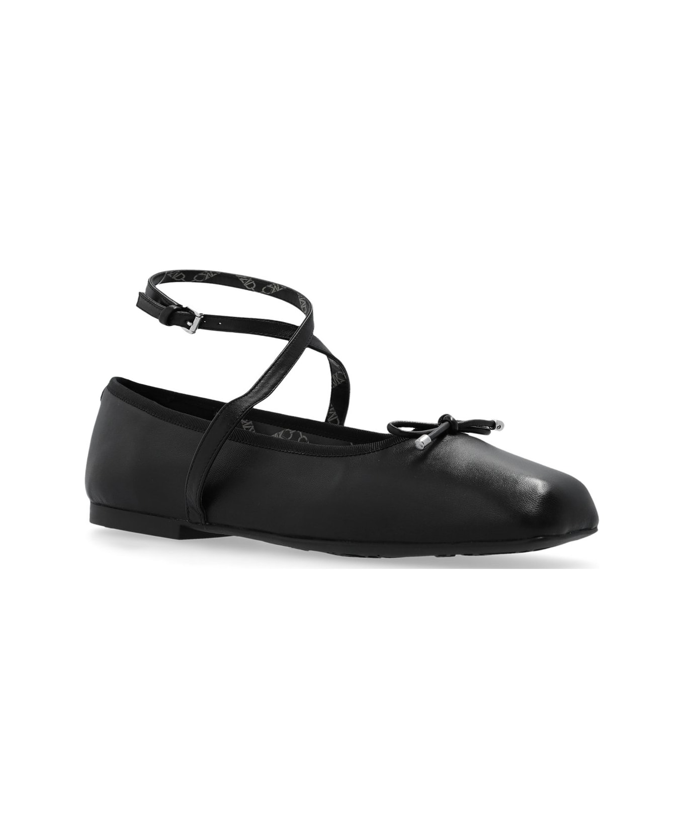 Michael Kors Collette Ballet Flat Shoes - Black