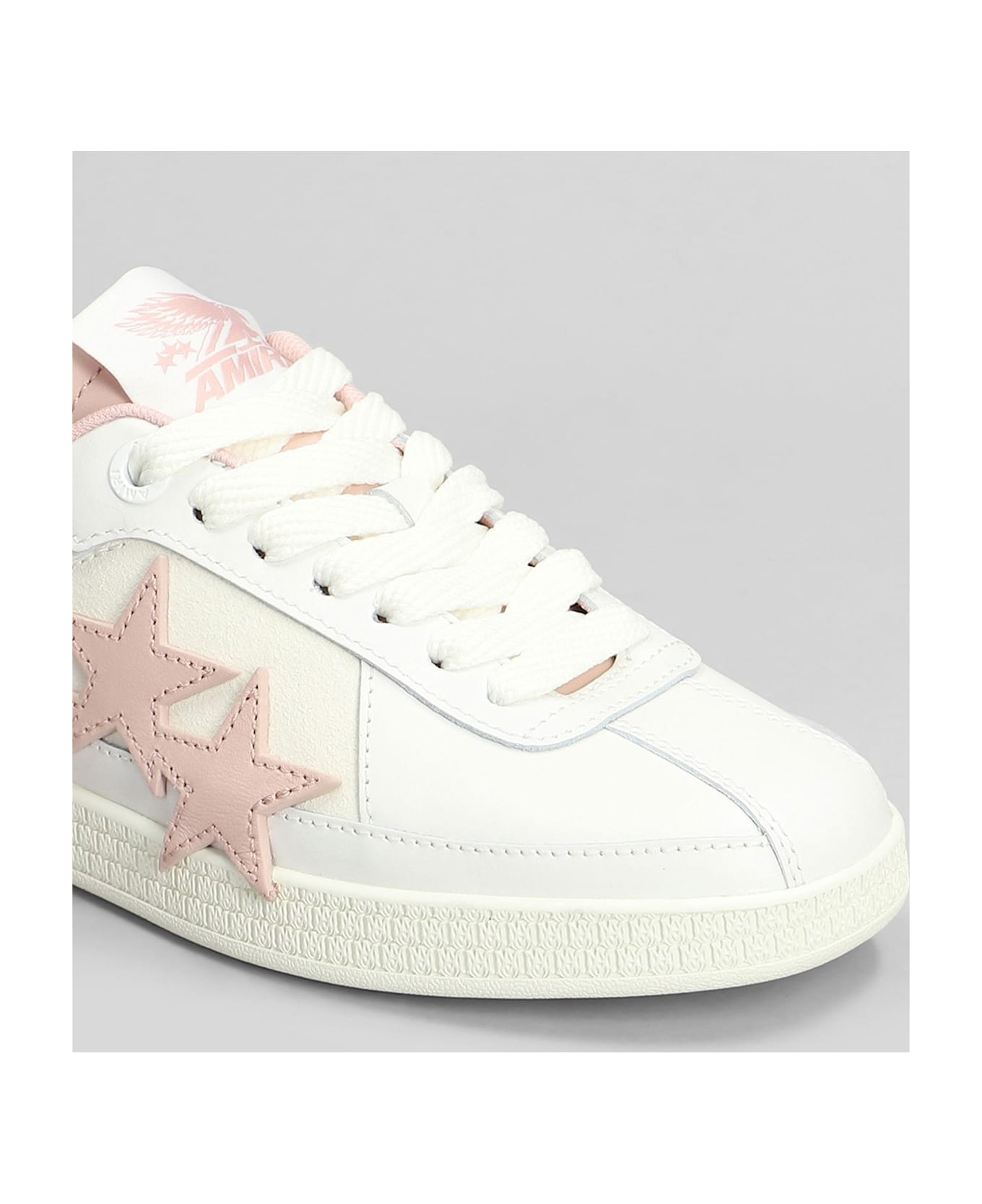 AMIRI Pacific Sneakers In White Leather - white