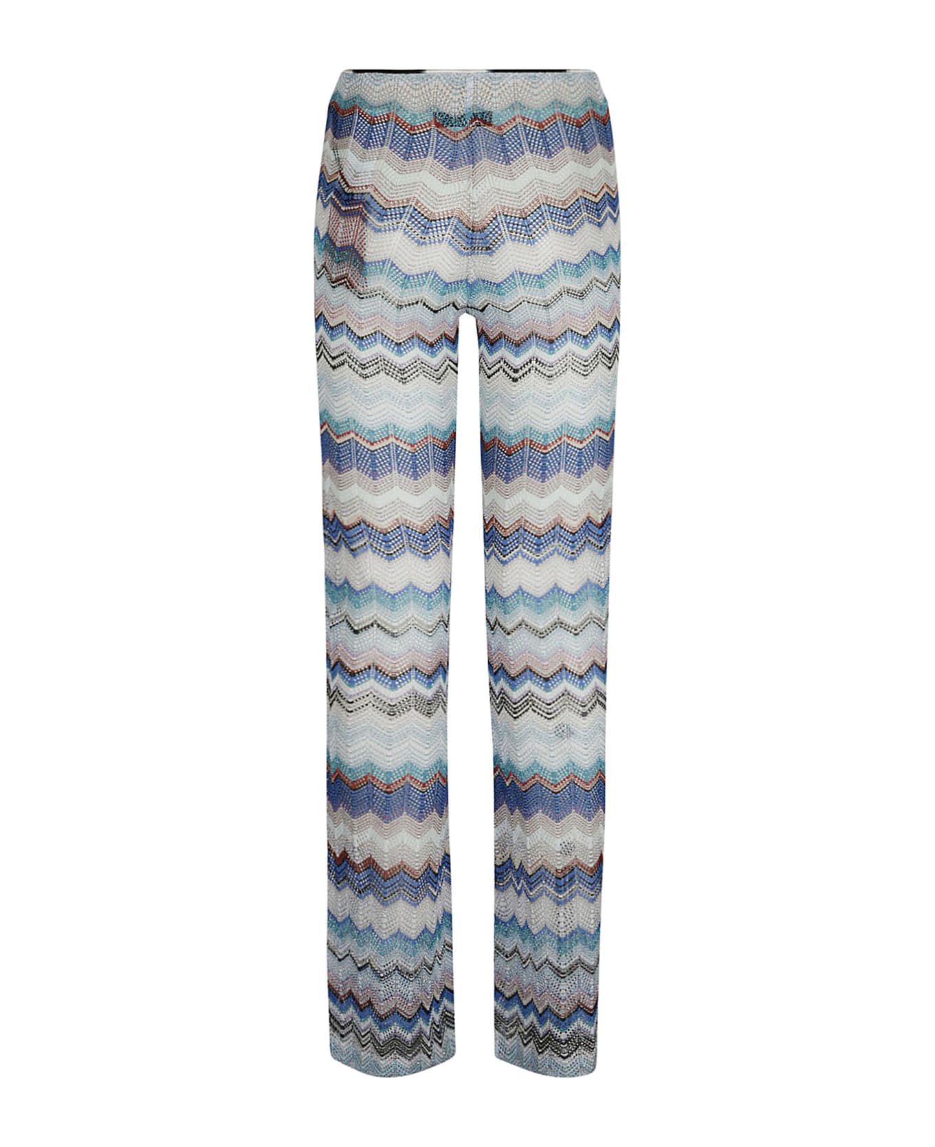 Missoni Zig-zag Patterned Trousers - Multicolor