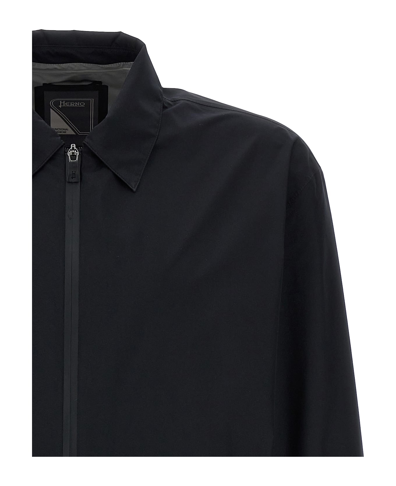 Herno Windproof Jacket - Black