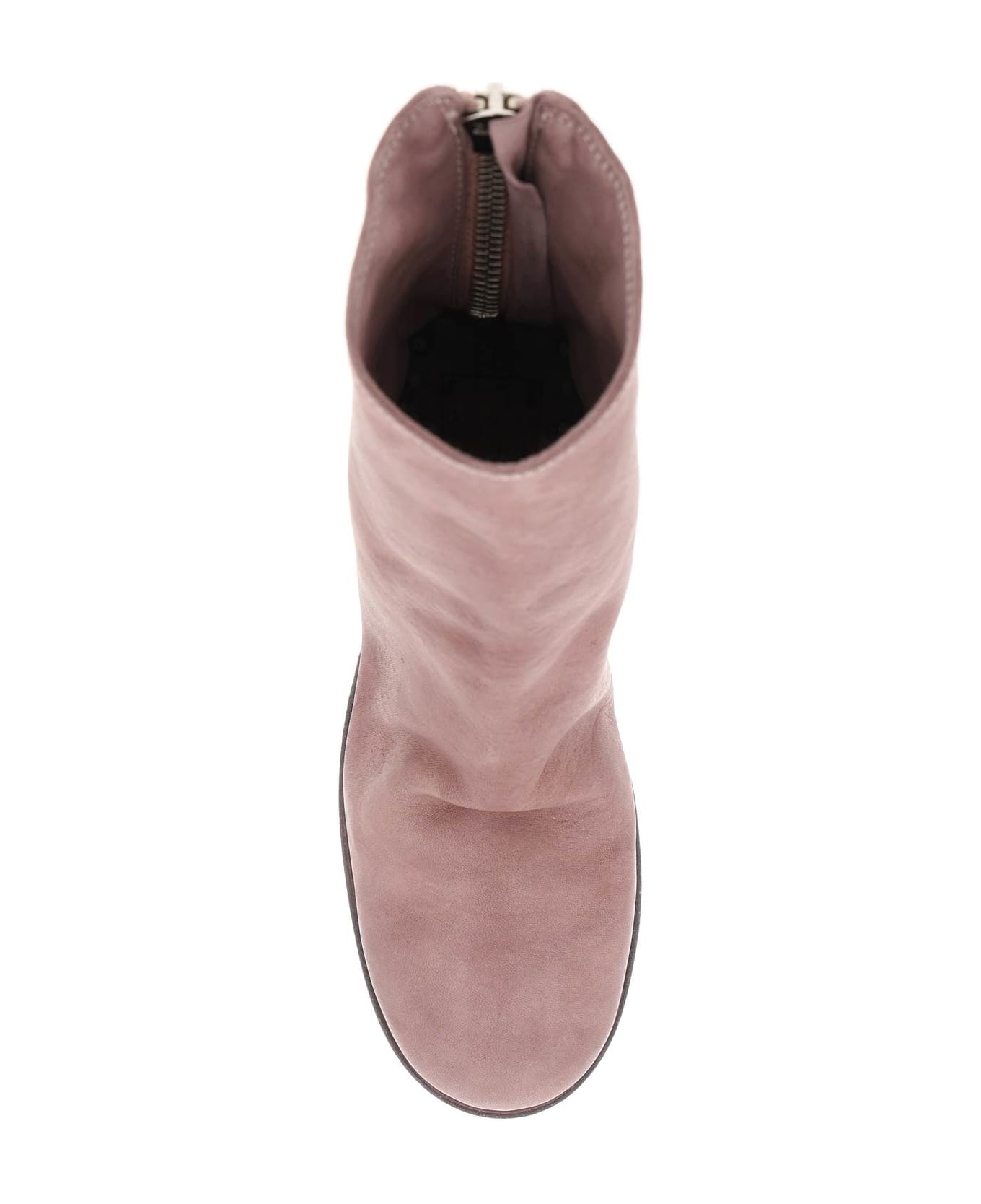 Guidi Leather Ankle Boots - MAUVE (Purple) ブーツ