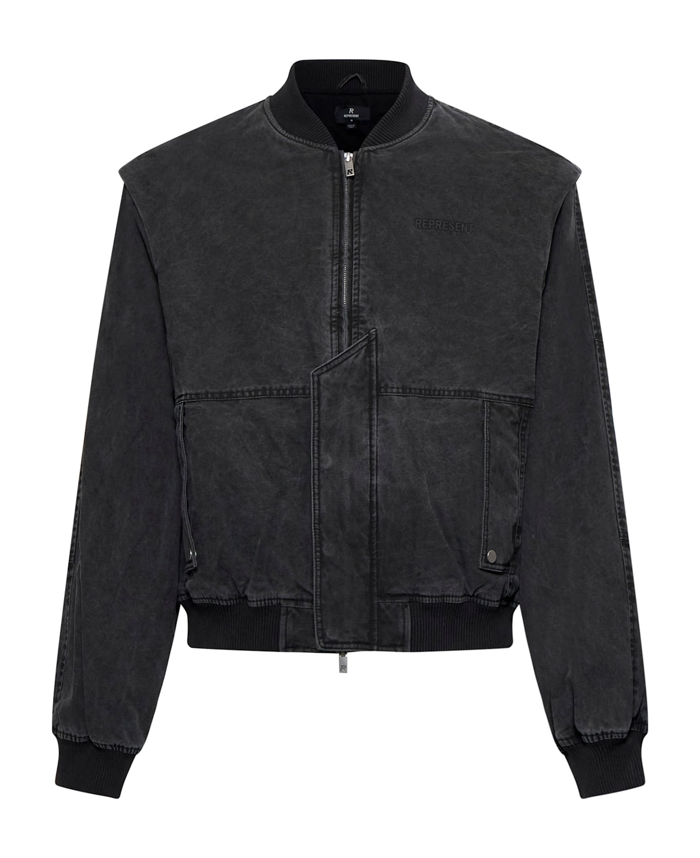 REPRESENT Jacket - STAINED BLACK