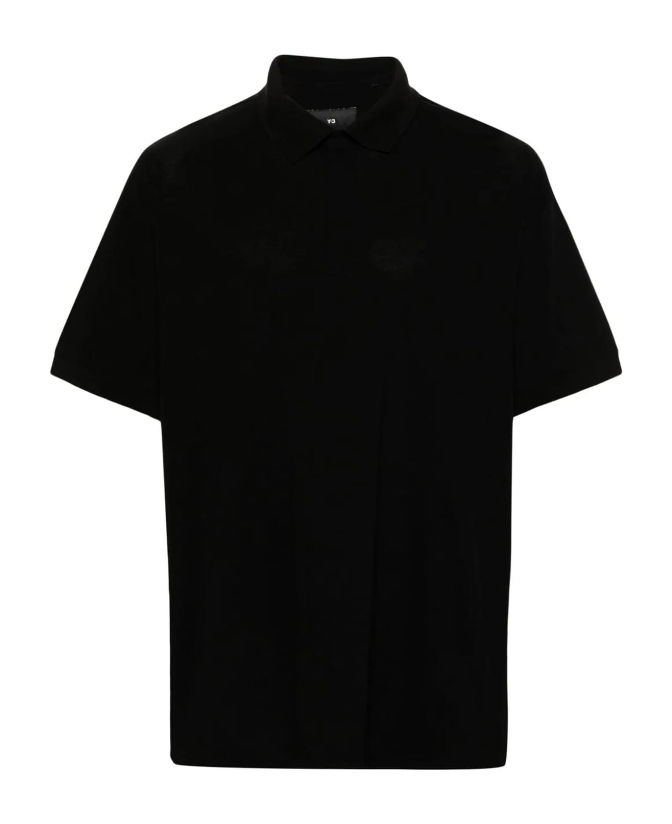 Y-3 T-shirts And Polos Black - Black ポロシャツ