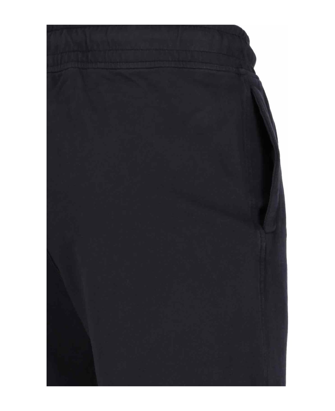 C.P. Company Logo Jogger Shorts - Black ショートパンツ