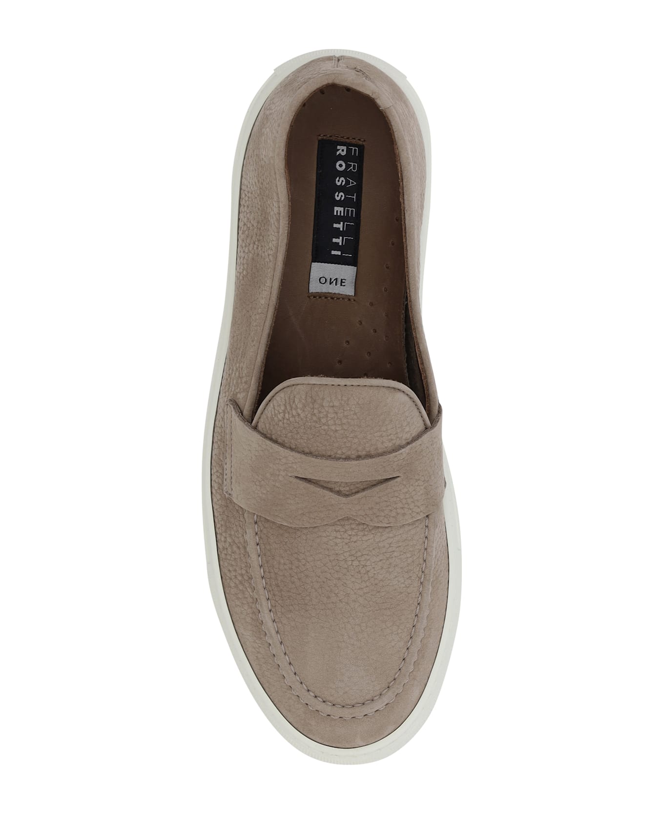 Fratelli Rossetti Hammered Leather Loafers