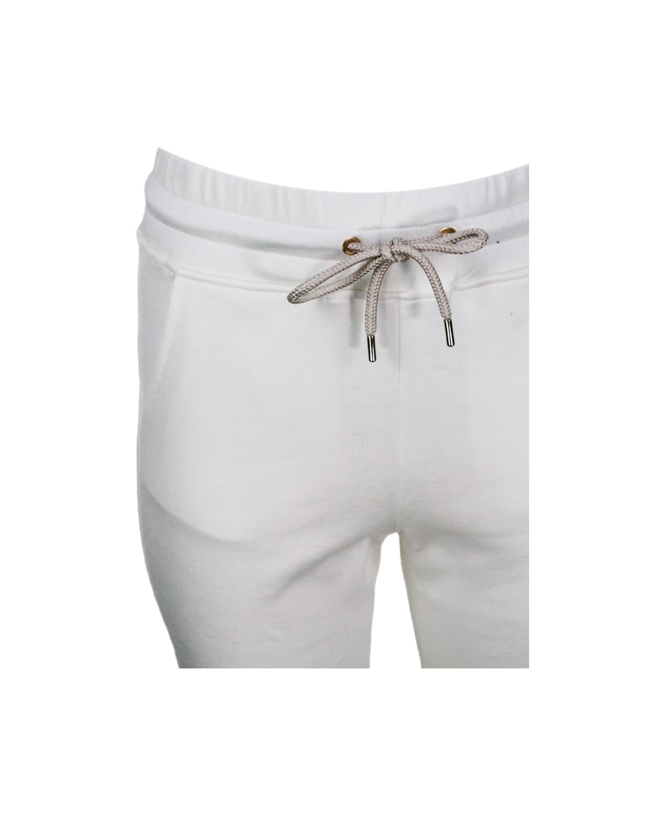 Eleventy Pants - White
