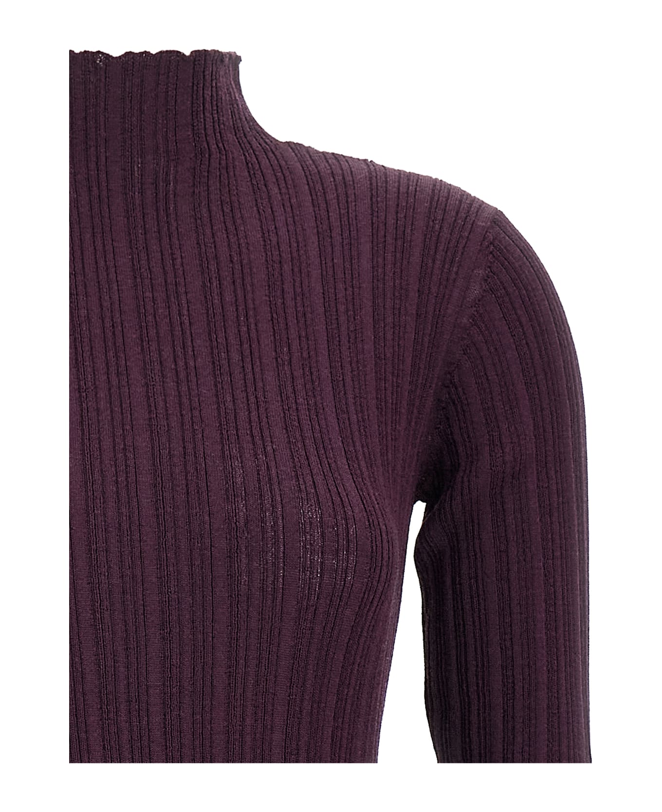 Giuseppe di Morabito Jewel Brooch Dress - Purple