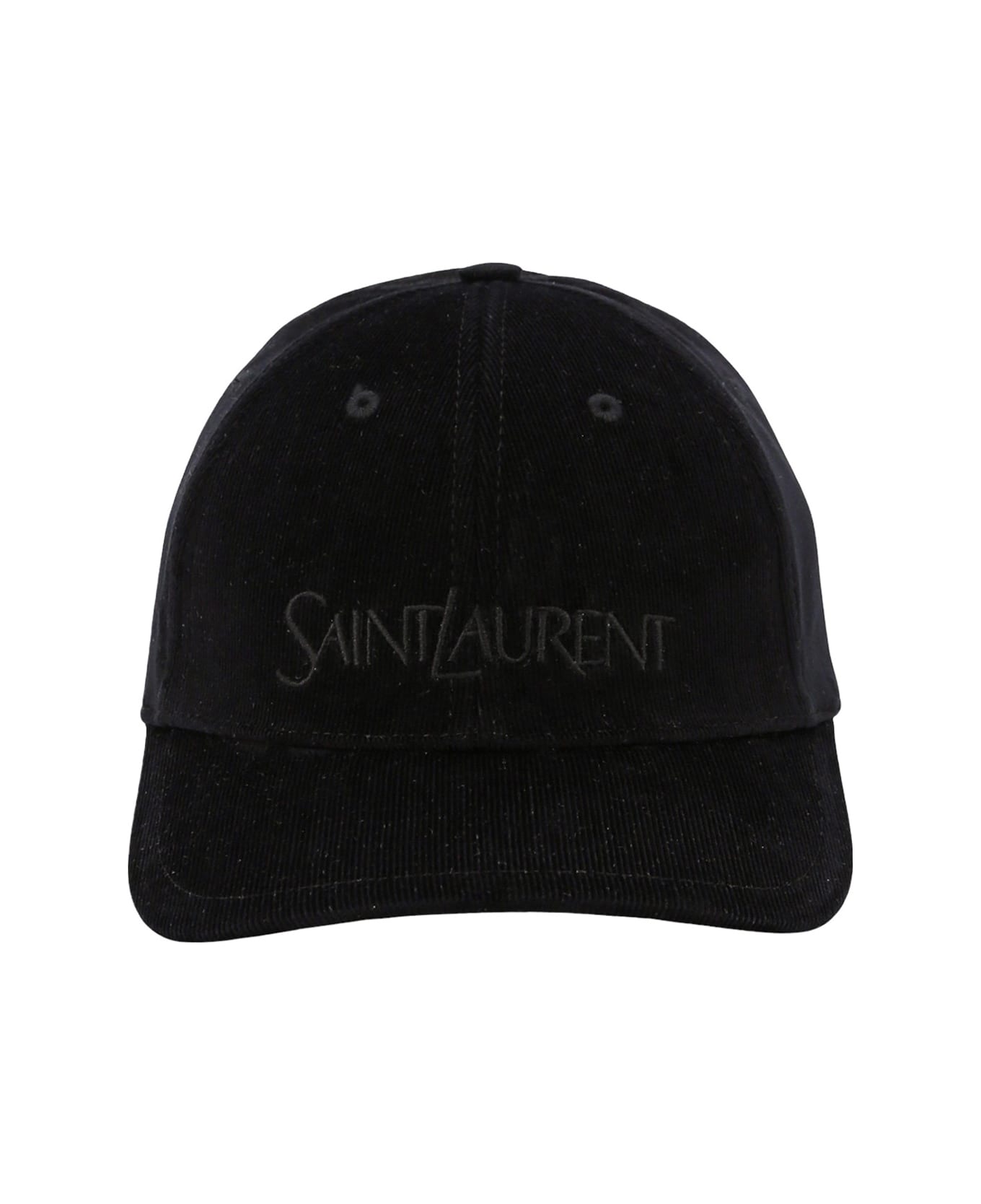 Saint Laurent Vintage Baseball Cap - Black 帽子