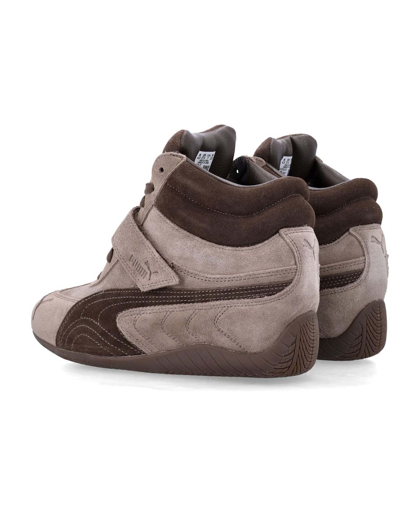 Puma Speedcat Wedge Women S Sneakers - TAUPE-CHOCOLATE