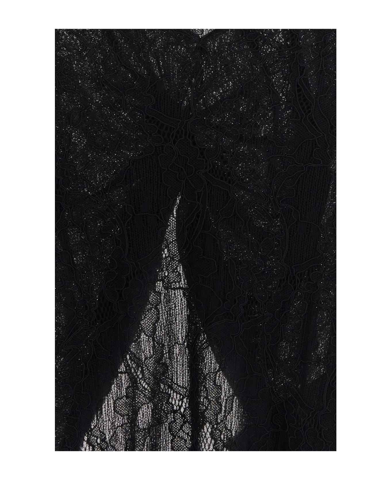 Philosophy di Lorenzo Serafini Black Lace Dress - Black